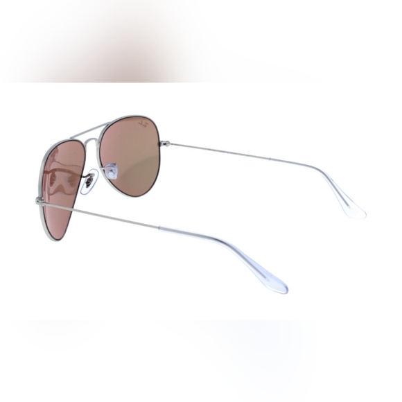 RayBan Aviator Pink Mirror RB3025 New - Picture 7 of 13